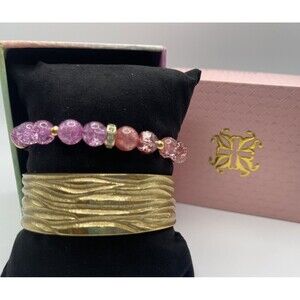 Rustic Cuff Mermaid Inspired 2 Piece Bracelet Set New